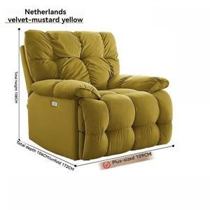 2026 جيدو أريكة استرخاء كهربائية فاخرة بتصميم اسكندنافي، كرسي تدليك قماشي متعدد الوظائف، الأكثر مبيعًا لغرفة المعيشة - Product Image 4