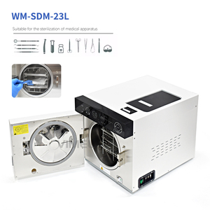 Équipement de laboratoire dentaire Écran tactile LCD <span class=keywords><strong>Panneau</strong></span> d'affichage Grande capacité 23L Stérilisateur à vapeur avec imprimante intégrée Vimel WM-SDM-23L CE - Product Image 3