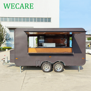 WECARE Camión Remolcable <span class=keywords><strong>de</strong></span> <span class=keywords><strong>Comida</strong></span> Rápida para Venta Callejera Totalmente Equipado: Cafetería, Bar <span class=keywords><strong>de</strong></span> Cerveza y Jugos, Heladería, Hot Dogs y Pizzería Móvil - Product Image 2