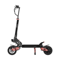 Trottinette électrique à double moteur de 10 pouces pour adultes, 2400W, 48V, 15,6Ah, pliable, tout-terrain, 60 km/h, longue portée 70 km, vente en gros