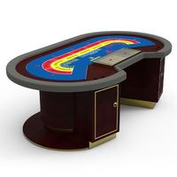 Tables de casino de Baccarat Poker en bois Offre Spéciale de haute qualité YH Table de cartes à jouer avec boîte de dépôt