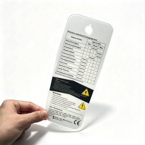 Etiqueta Adhesiva Personalizada OEM para Caja de Carga de Vehículos Eléctricos, Indicador Luminoso, Guía, PVC, PET, Adhesivo Impreso, Impermeable - Product Image 2