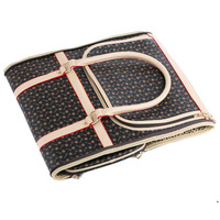 Sac de transport pour animaux de compagnie moderne de luxe multifonctionnel à fermeture éclair gaufrée et souple pour utilisation en voiture 43x30x23cm