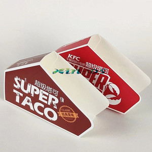Tùy Chỉnh Bao Bì Thực Phẩm Giấy Khoai Tây Chiên Hộp Cho Taco Container Thực Phẩm - Product Image 5
