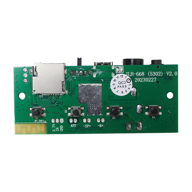 Hot-selling Dual-channel Decoding Dual Power Amplifier Stereo 2.1 Audio Board 32GB TF Card Screen Multimedia MP3/WMA/WAV E-Book