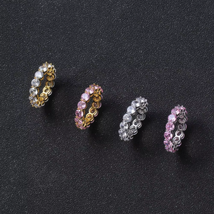 Ladies <b>Ring</b>, Zircon <b>Ring</b>, Trendy Fashion <b>Couple</b> <b>Ring</b>. - Product Image 3