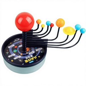 Modelo del <span class=keywords><strong>Sistema</strong></span> <span class=keywords><strong>Solar</strong></span> de Ocho Planetas, Instrumento de Aprendizaje de Plástico para Estudiantes de Primaria, Galaxia, Sol, <span class=keywords><strong>Tierra</strong></span>, Luna, <span class=keywords><strong>El</strong></span>éctrico, de Tres Bolas - Product Image 6