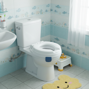 Asiento Elevador para Inodoro con Tapa, para Niños, Capacidad de 1L, Base Antideslizante, Fácil de Limpiar, Portátil, Empaquetado a Granel, Superventas - Product Image 3