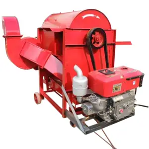 wheat and rice harvester thresher machine home use movable wheat and rice thresher in stock