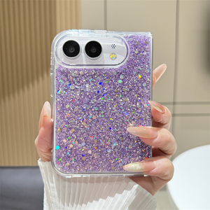 เคสโทรศัพท์สาวๆ แบบวิบวับ ดีไซน์ใหม่ เคสกลิตเตอร์วิบวับสำหรับ iPhone 18 Fold เคสเลื่อมน่ารัก - Product Image 4