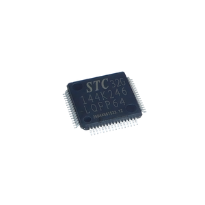 STC32G144K246-LQFP64 ไมโครคอนโทรลเลอร์แบบฝังตัว 32 บิต ชิป IC LQFP-64 SMD เซมิคอนดักเตอร์ STC32G144K246 STC32G144K246-LQFP64 - Product Image 1