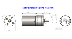 미니 <span class=keywords><strong>DC</strong></span> 기어 모터 <span class=keywords><strong>6V</strong></span> 12V 24V 25A-370 고토크 저속 전기 모터 자판기 프린터 자동화용 - Product Image 3