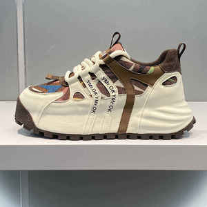 Zapatos Deportivos Casuales para Hombre, con Suela Gruesa, con Cordones, Cómodos y Versátiles, de Corte Bajo, Ligeros, Modernos, para Caminar - Product Image 4