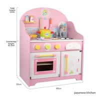 Maison de jeu d'intérieur en bois pour enfants, ensemble de jeu de cuisine d'imitation pour garçons et filles, ustensiles de cuisine de simulation pour bébés, vente en gros pour enfants