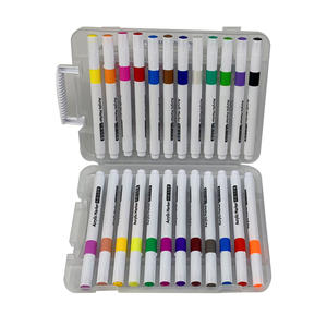 DIY Painting Drawing Custom Felt Tip Plastic Acrylic <b>Paint</b> Marker Pen <b>Set</b> for Kids Adult - Product Image 1