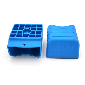 Shih Hung Plastics – Housses de pieds de bureau antidérapantes bleues 30x60 pour bureaux et chaises d'étudiant - Product Image 3