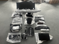 Accessoires de tableau de bord en plastique pour Toyota Alphard Vellfire 2015-2022, pour conversion LHD (conduite à gauche)
