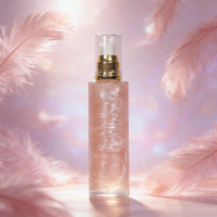 Huile corporelle en gel hydratante et nourrissante en gros, plusieurs saveurs et parfums, lotion scintillante parfumée sous marque privée