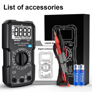 Kỹ thuật số thông minh vạn năng 10A DC hiện tại Độ chính xác cao thông minh điện áp nhỏ Meter phạm vi hướng dẫn sử dụng ampcoat vạn năng - Product Image 6