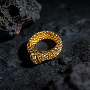 Bague de fiançailles romantique en or massif plaqué or 10K/14K, diamant de laboratoire cultivé, zircon, unisexe, certifiée IGI - Product Image 4