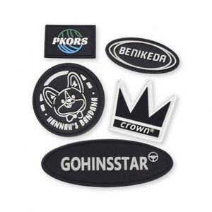 No Moq Clothes Custom 3D <b>Patch</b> Soft Silicone Rubber Pvc <b>Patches</b> - Product Image 6