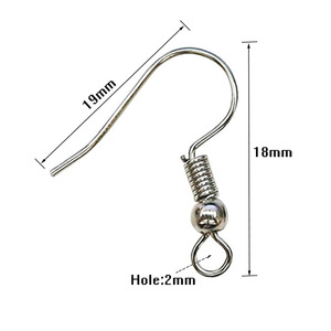 Crochets de boucle d'oreille en acier inoxydable <span class=keywords><strong>plaqué</strong></span> <span class=keywords><strong>or</strong></span> 18 carats sous vide pvd étanches pour la fabrication de <span class=keywords><strong>bijoux</strong></span> bricolage - Product Image 6