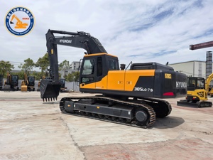 Compre Excavadoras Usadas Baratas, Excavadora de Ruedas Hyundai 305 Original de Corea, Excavadora Robex 210 de 21 Toneladas, Precio de Venta. - Product Image 5