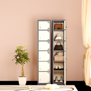 Một cửa thép <span class=keywords><strong>Locker</strong></span> kim loại quần áo lưu trữ với ngăn kéo nhỏ thép quần áo <span class=keywords><strong>Locker</strong></span> - Product Image 6