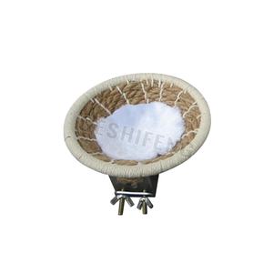 Gsf 2024 Nieuw Ontwerp Hennep Katoenen Touw Vogelnest Rvs Hangende Slot Duif Papegaai Kanariehuis - Product Image 2