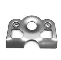 Vente chaude 1/4 Kit de fixations tournantes Kit de ressorts Dzus en acier Tour rapide Plaque arrière Dzus 1 3/8 Plaque de montage de fixation