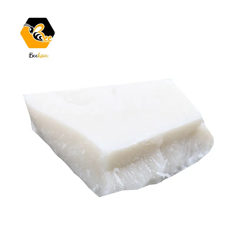 Crude and Refined Pure Natural White Food Grade Edible Cosmetic Beeswax Bulk Beeswax Raw Industrial White Beeswax Block for Sale