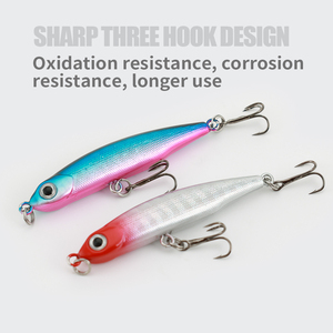 <b>Fishing</b> Bait Sinking Pencil Lure 3g 5g 10g <b>Fishing</b> Artificial Lure Wobbler Hard Bait Plastic Pike Artificial Pesca - Product Image 3