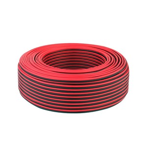 Câble audio flexible en cuivre à 2 conducteurs rouge et noir, résistant aux hautes températures (105°C), en PVC, de 0,25 à 4,0 mm, directement de l'usine - Product Image 5