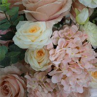 Arrangement de fleurs artificielles rose pastel, centre de table de mariage, décoration pour la Saint-Valentin, événement, fête