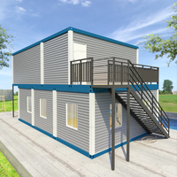 Maisons conteneur de luxe à vendre, Maisons modulaires mini personnalisées, Maison conteneur préfabriquée de haute qualité