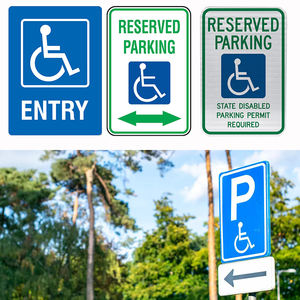 <span class=keywords><strong>Señal</strong></span> inteligente de aluminio reflectante EGP de tamaño personalizado, <span class=keywords><strong>señal</strong></span> de estacionamiento para <span class=keywords><strong>discapacitados</strong></span>, <span class=keywords><strong>señal</strong></span> de tráfico de seguridad vial - Product Image 6