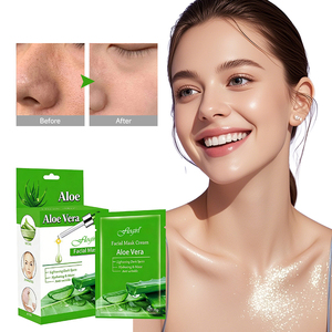 Esencia de Aloe Vera Vegana Orgánica a <span class=keywords><strong>Precio</strong></span> de Fábrica, Aclara las <span class=keywords><strong>Manchas</strong></span> Oscuras, Hidratante, Antiarrugas, Elimina los Puntos Negros, Mascarilla <span class=keywords><strong>Facial</strong></span> - Product Image 1