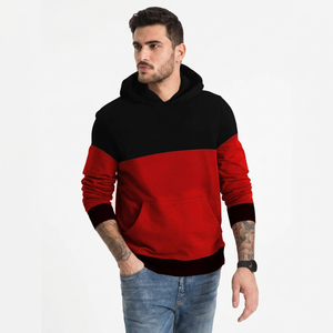 Sudaderas con capucha personalizadas para hombre, estilo cropped, de felpa con borde cortado, logotipo 3D en relieve, marca propia DIY - Product Image 1