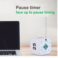 Nuevo Temporizador de Productividad con Sensor de Gravedad, Temporizador de Cuenta Regresiva Personalizable para Hornear, Deportes, Juegos, Cocina, Estudio, Yoga
