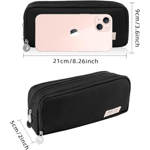 Estuche Grande para Lápices AMZ, 3 Compartimentos, Bolsa para Lápices de Gran Capacidad para Niños, Regreso a Clases, Organizador Oxford, Bolsa para Bolígrafos - Product Image 6