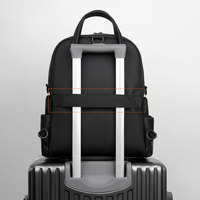 Tas Ransel Laptop Fuliya Custom Logo Anti Air Premium Kapasitas Besar Kasual untuk Perjalanan, Kerja, Bisnis, dan Liburan untuk Pria