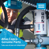 Rotor AtlasCopco GA 132 160 200, Cabezal de Compresor de Aire Atlas Copco