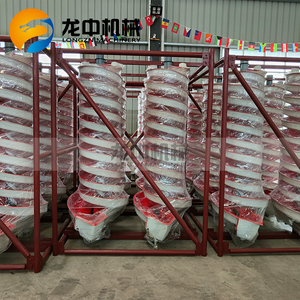 Altın kaydırma ekipmanları için fiberglas yerçekimi <span class=keywords><strong>Spiral</strong></span> oluk <span class=keywords><strong>Spiral</strong></span> ayırıcı konsantratörü kum Placer alüvyon altın <span class=keywords><strong>Spiral</strong></span> oluk - Product Image 1