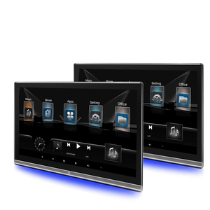 4K HD 14 "IPS Android đài phát thanh với BT 5.0 không dây mirrorlink FM truyền video ra xe TV tựa đầu màn hình cho xe ghế sau - Product Image 1