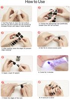 DUKASOU Bandes de gel de résine semi-durcies pour pédicure, 32 autocollants couleur unie pour ongles d'orteil, enveloppes complètes pour ongles d'adultes, inclut des tampons de préparation pour les ongles