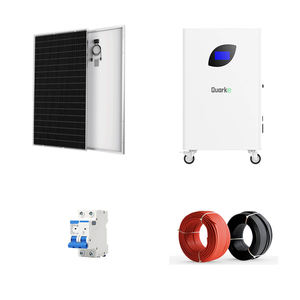 2kw hoàn chỉnh năng lượng mặt trời hệ thống trạm năng lượng mặt trời <span class=keywords><strong>Kit</strong></span> tất cả-trong-một năng lượng mặt trời Máy phát điện 25. 6v100ah LiFePO4 pin lithium - Product Image 2