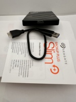 Новый внешний жесткий диск Seagate Backup Plus Slim 2 ТБ, портативный, USB 3.0, Plug and Play для легкой резервной копирования