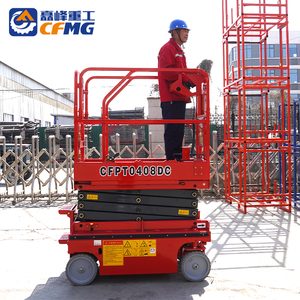 Mini Kleine Hydraulische Elektrische Schmale Selbstfahrende Scherenhebebühne Personen-Hubarbeitsbühne - Product Image 5