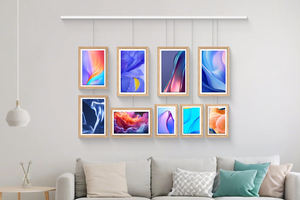 GTMEDIA Smart Gallery, cadre photo numérique intelligent, vidéo, diaporama, 1280x800 IPS FHD, WiFi, multi-appareils, application murale - Product Image 4