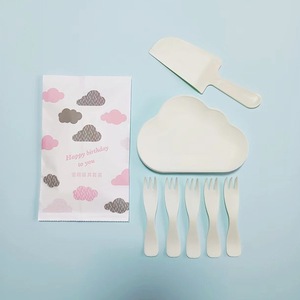 Set di Posate Monouso per Torte in Plastica Colorata, Forchette e Coltelli per Feste di Compleanno, Vendita Diretta - Product Image 5